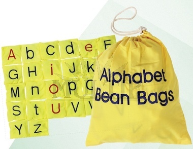 Alphabet Bean Bags